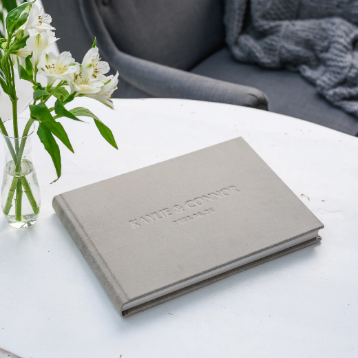 Picture of Eco Leather Lay Flat Photo Book, Size S (6x8", 8x6", 8x8") 