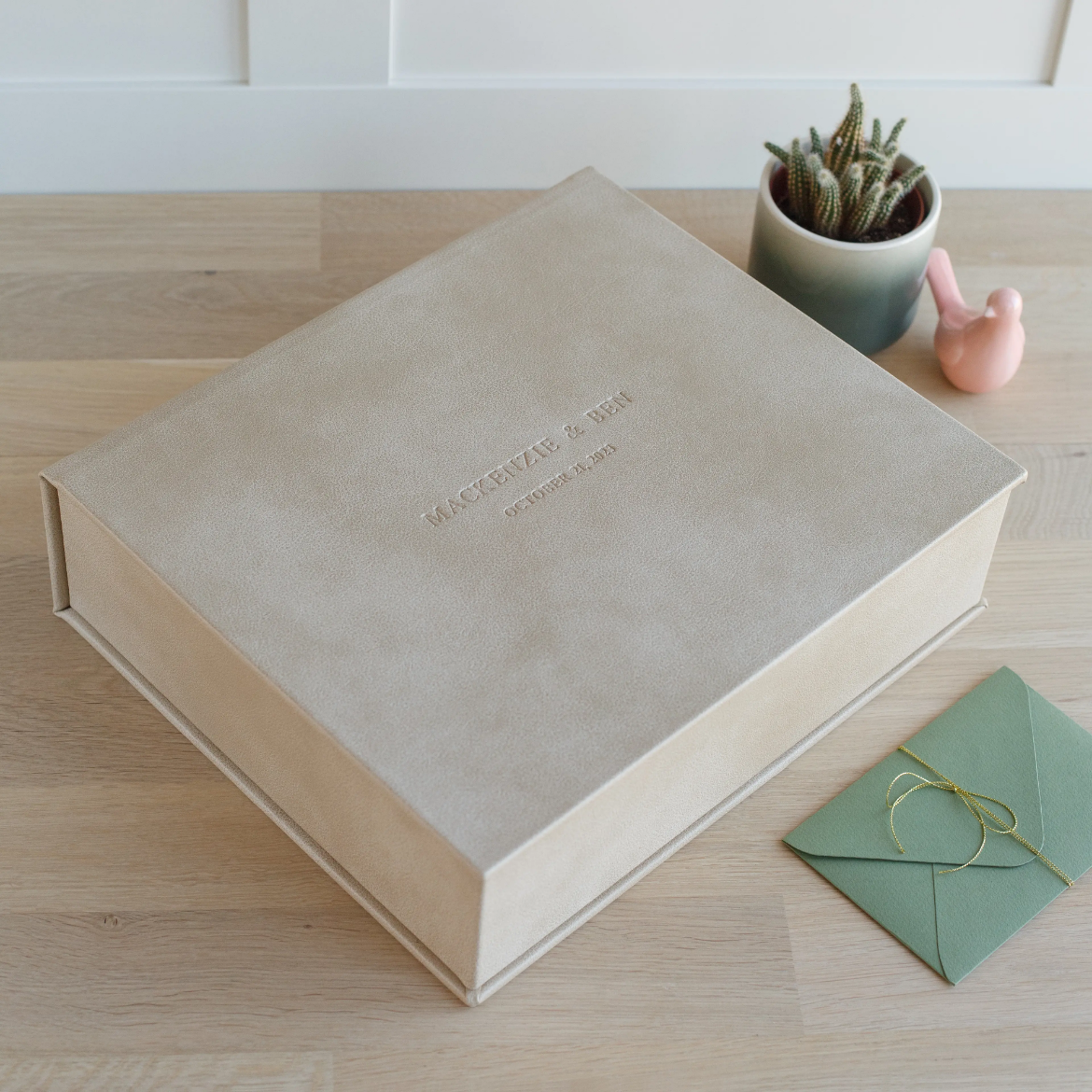 Picture of Eco Leather Keepsake Box
