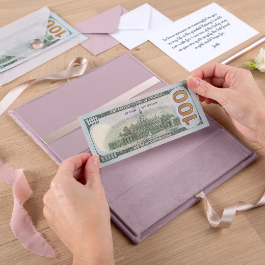 Picture of Velvet Money Envelope 