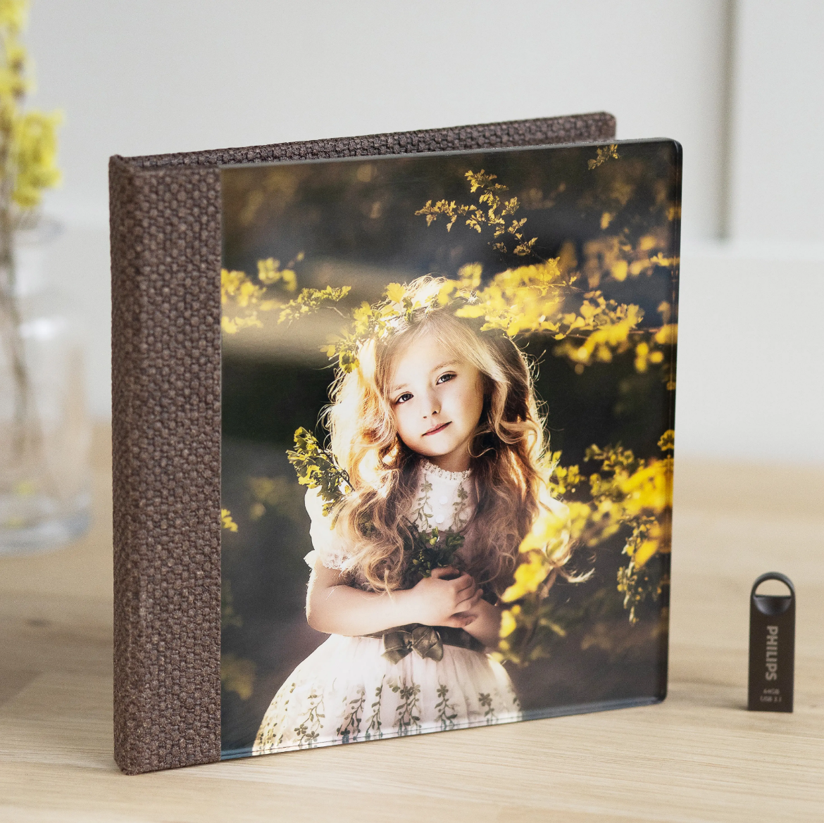 Picture of Glass Cover USB Box   #227