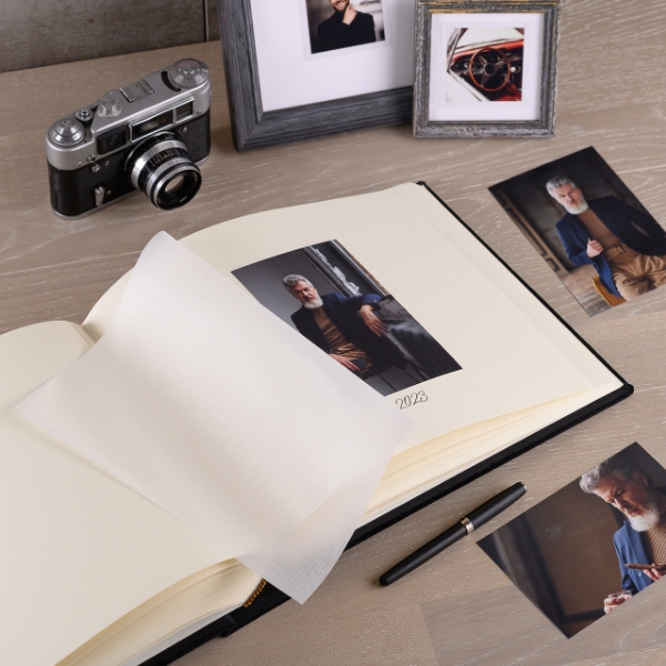 Luxury wedding photo albums, guest books, keepsake boxes - Arcoalbum. Linen  Slip In Photo Album for 8x10 Photos