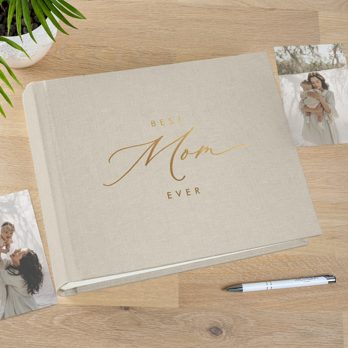 Picture of Linen Traditional Photo Album #M40