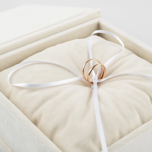 Picture of Velvet Ring Bearer Box