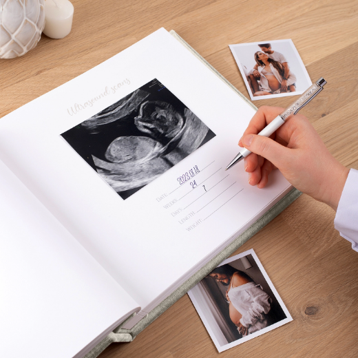 Picture of Linen Pregnancy Book