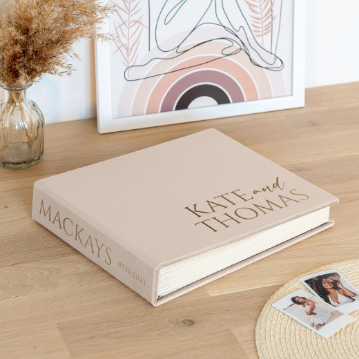 Picture of Velvet Wedding Guest Book