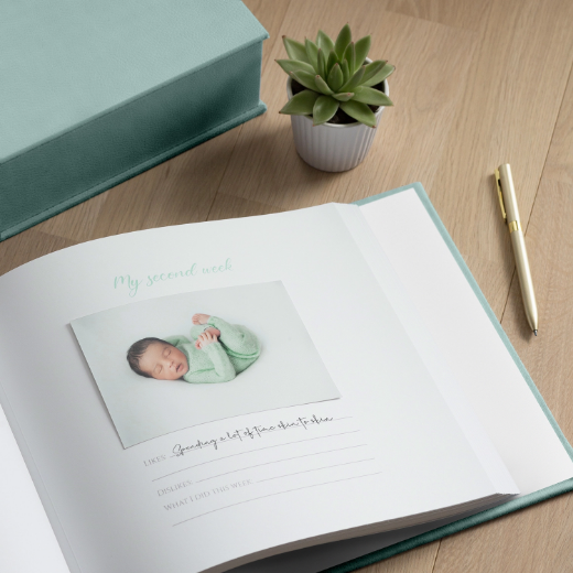 Picture of Eco Leather Baby Photo Book #95