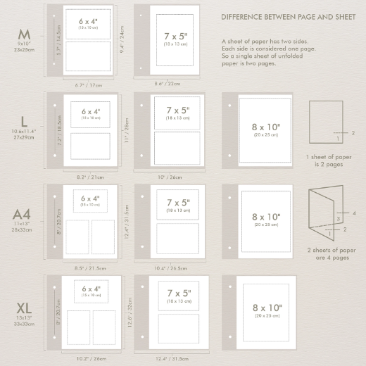 Picture of Linen Self-Adhesive Ring Binder