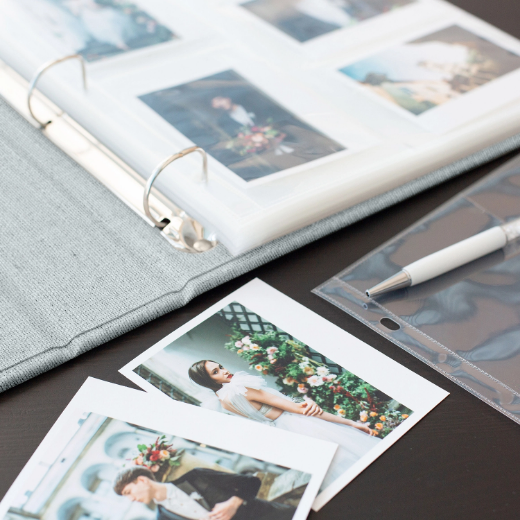 Picture of Linen Instax Wide Photo Album