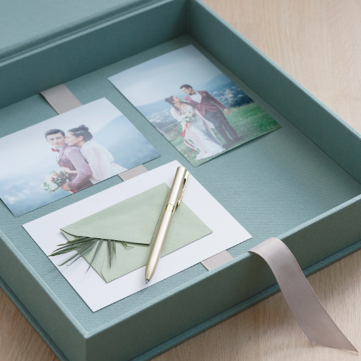 Picture of Linen Keepsake Box