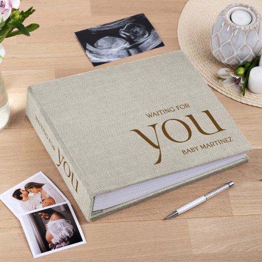 Picture of Linen Pregnancy Book