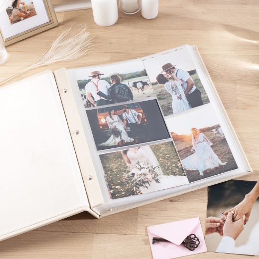 Picture of Eco Leather Slip In Photo Album for 100-1000 4x6 Photos