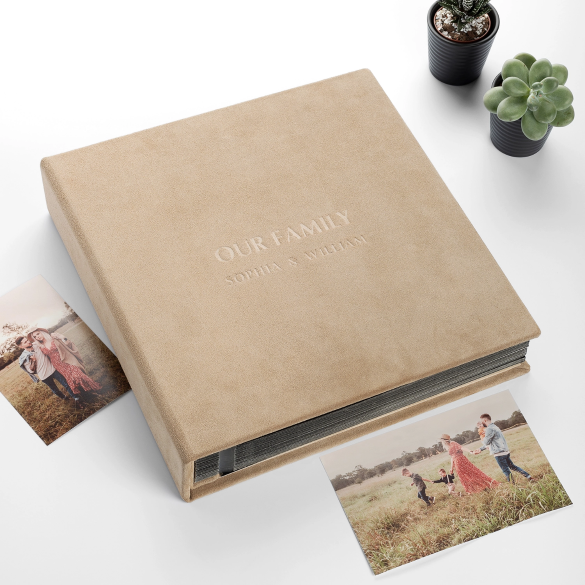 Picture of Suede Self Adhesive Photo Album