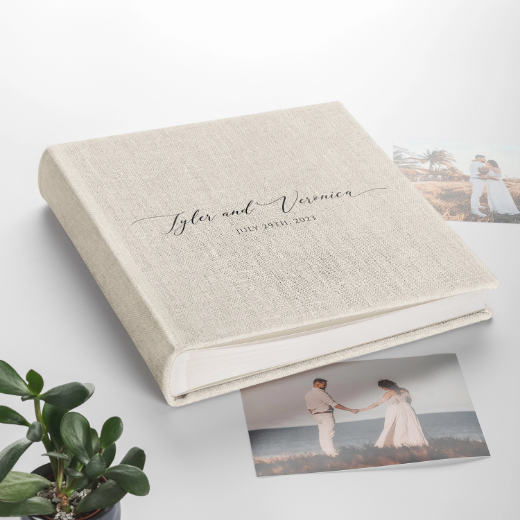 Picture of Linen Traditional Photo Album UV