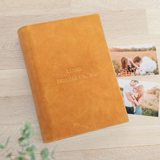 Picture of Leather Slip In Photo Album for 300 4x6 Photos