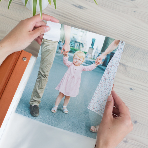 Picture of Velvet Slip In Photo Album for 8x10 Photos