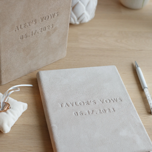 Picture of Suede Vow Book