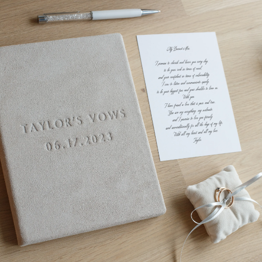 Picture of Suede Vow Book