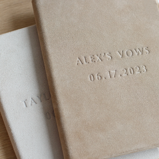 Picture of Suede Vow Book