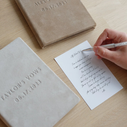 Picture of Suede Vow Book