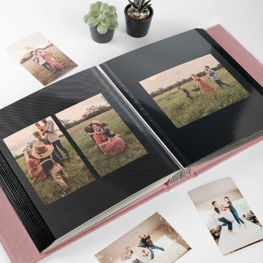 Picture of Velvet Baby Self Adhesive Photo Album Photo Window