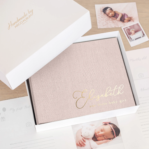 Picture of Linen Baby Photo Book