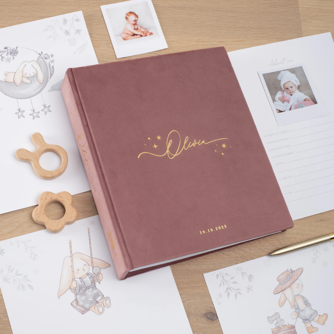 Picture of Velvet Baby Photo Book Limited Bunny Edition