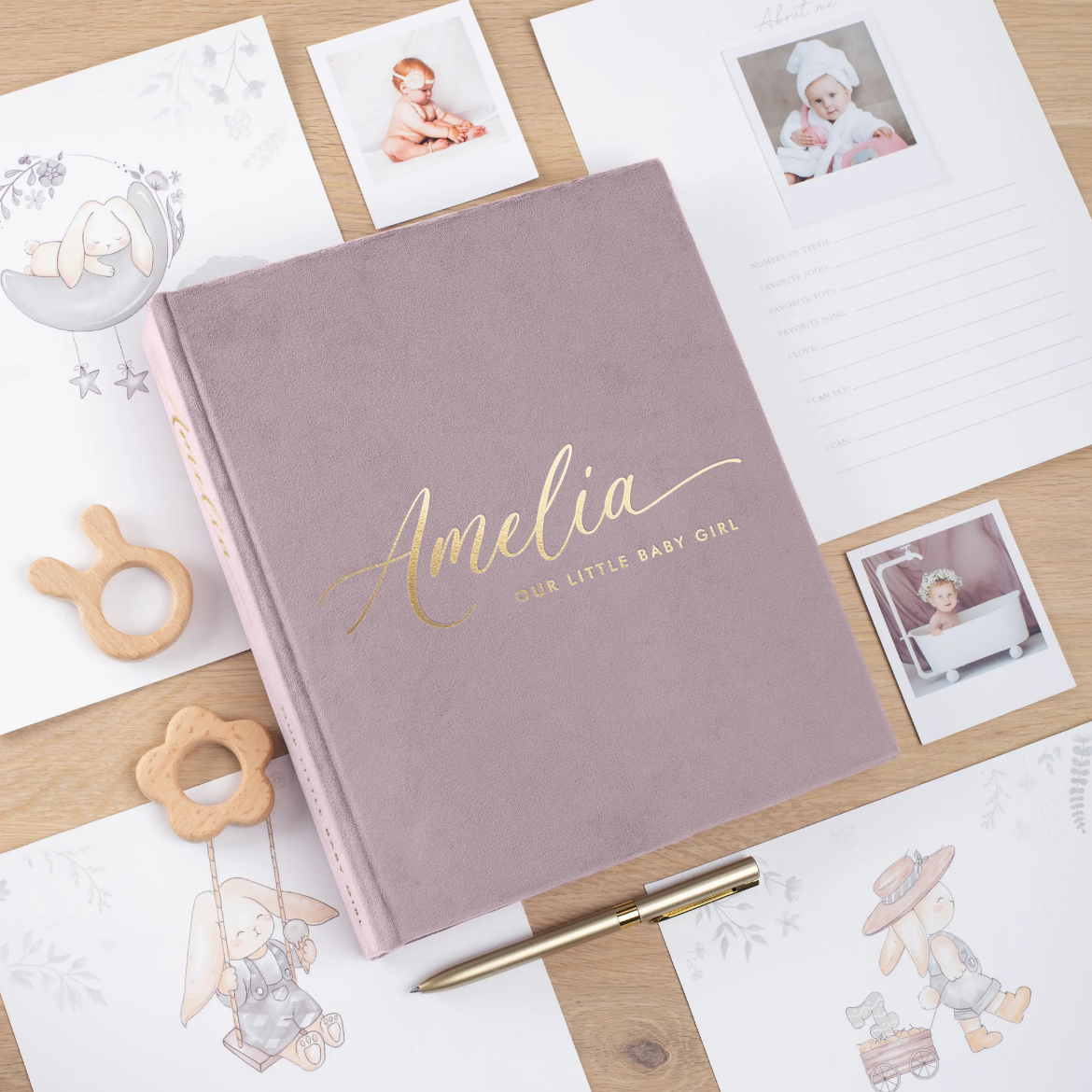 Picture of Velvet Baby Photo Book Limited Bunny Edition