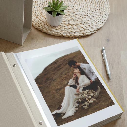 Picture of Linen Self Adhesive Photo Album