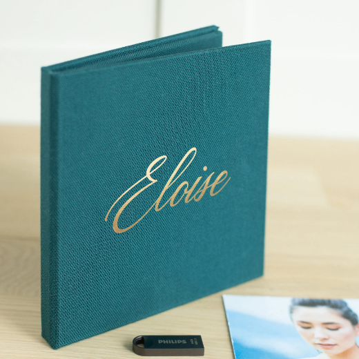 Picture of Linen USB Box