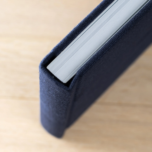 Picture of Linen Lay Flat Photo Album, Embossed, Size L (15x10", 16x12", 18x12")