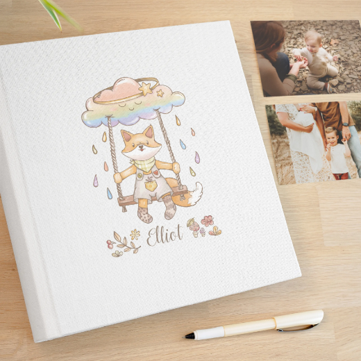 Picture of Linen Baby Traditional Photo Album