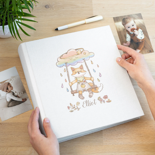 Picture of Linen Baby Traditional Photo Album