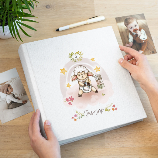 Picture of Linen Baby Traditional Photo Album