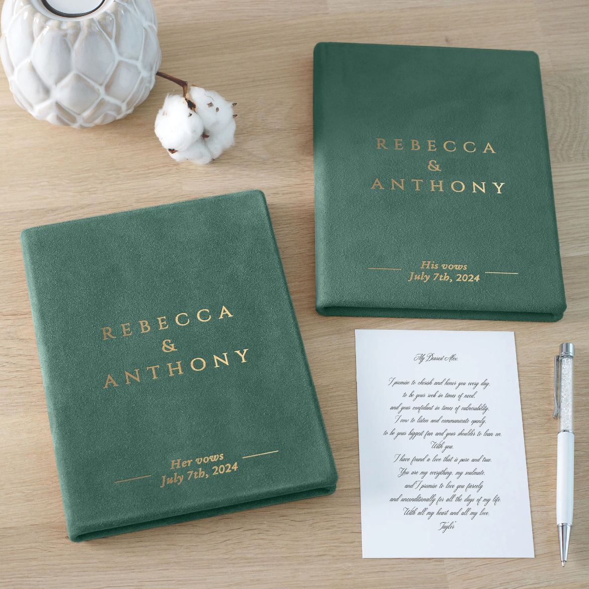 Picture of Suede Vow Books