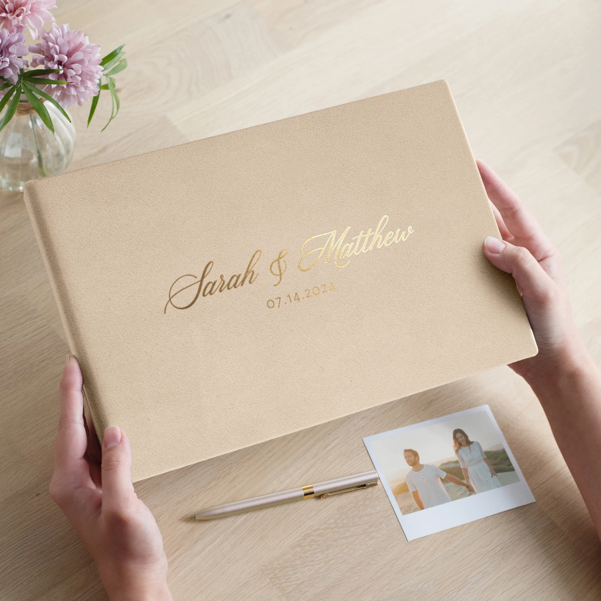 Picture of Macau Soft Wedding Guest Book