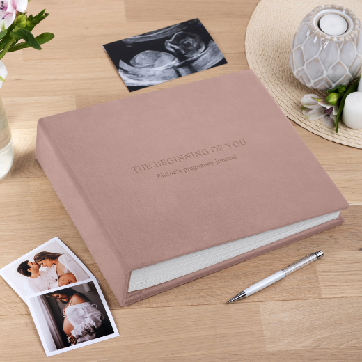 Picture of Leather Pregnancy Book