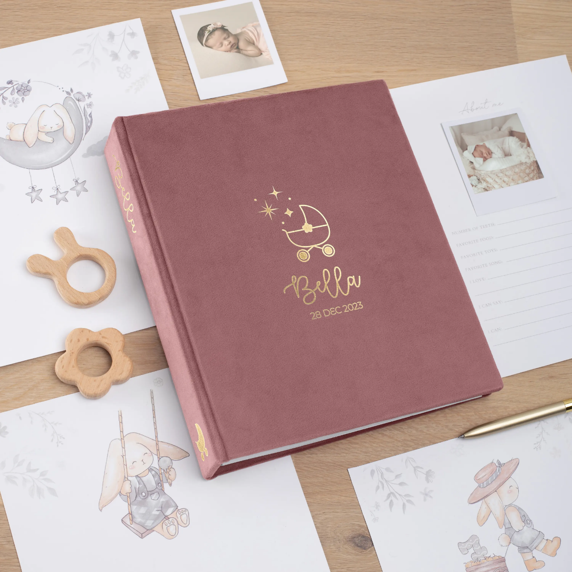 Picture of Velvet Baby Photo Book Limited Bunny Edition