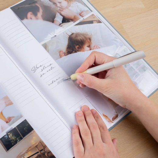 Picture of Velvet Baby Slip In Photo Album for 300 4x6 Photos