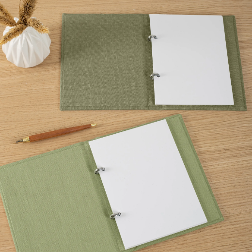 Picture of Set of 2 Linen Vow Books