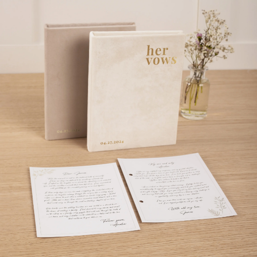 Picture of Set of 2 Velvet Vow Books