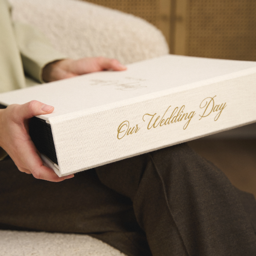 Picture of Linen Slip In Photo Album for 100-1000 4x6 Photos