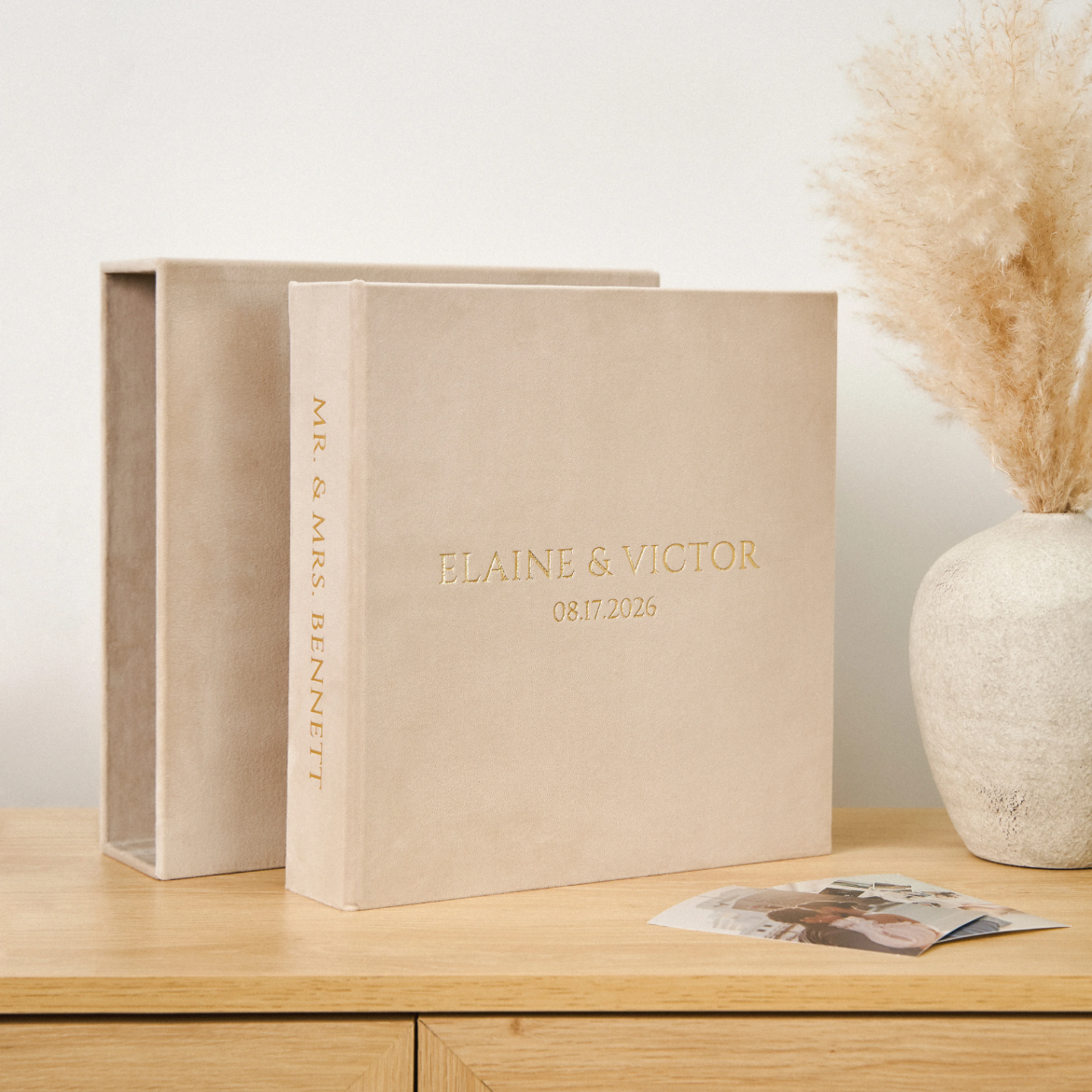 Picture of Velvet Slip In Photo Album for 100-1000 4x6 Photos