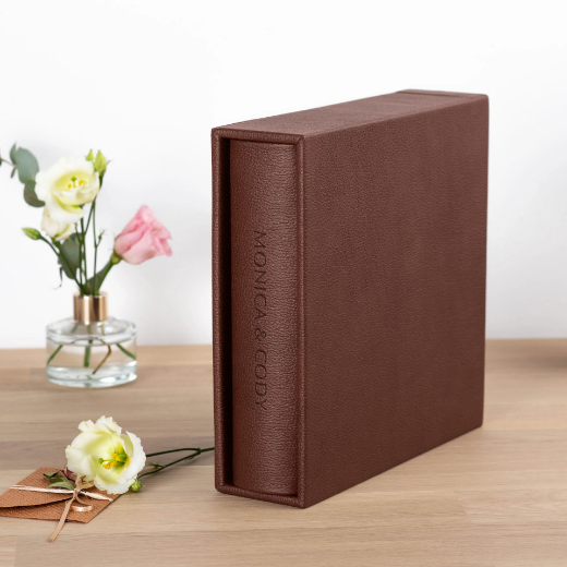 Picture of Leather Slip In Photo Album for 200 4x6 or 5x7 Photos