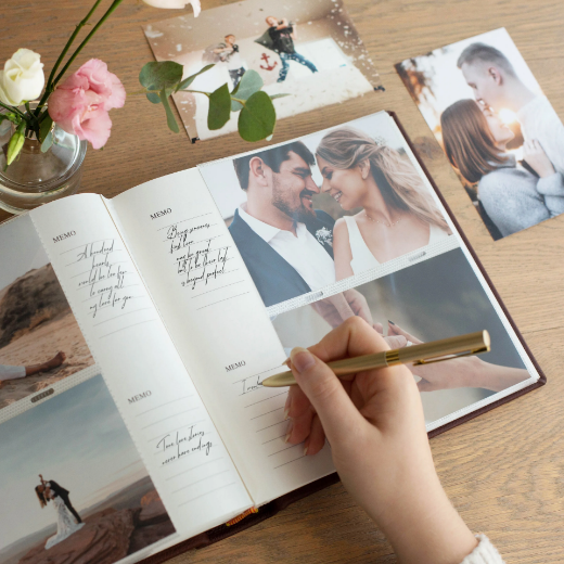 Picture of Leather Slip In Photo Album for 200 4x6 or 5x7 Photos