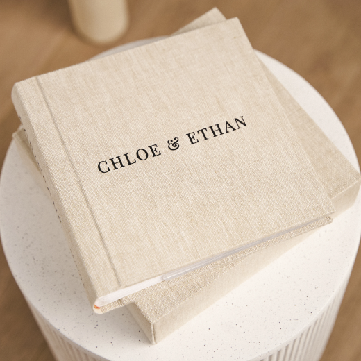 Picture of Linen Slip In Photo Album for 200 4x6 or 5x7 Photos