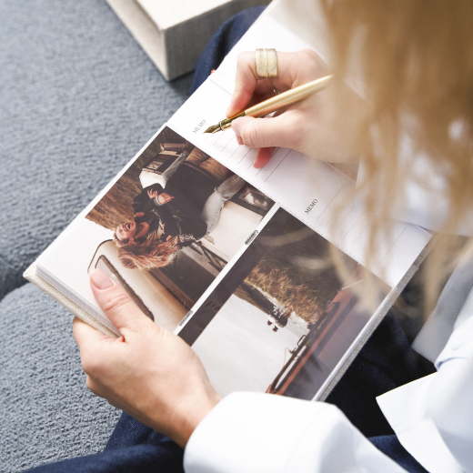 Picture of Eco Leather Slip In Photo Album for 200 4x6 or 5x7 Photos