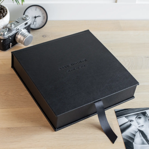 Picture of Leather Keepsake Box