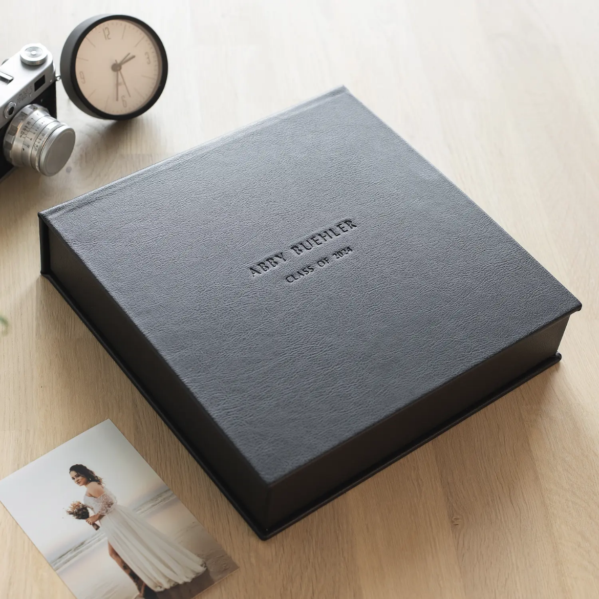 Picture of Leather Keepsake Box