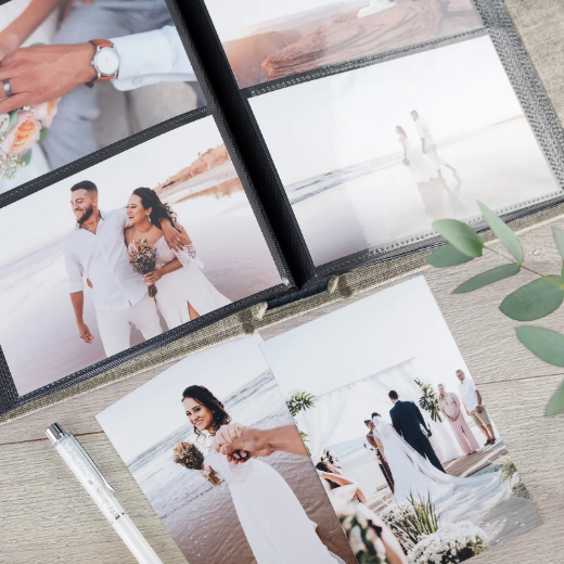 Picture of Linen Slip In Photo Album for 40-400 4x6 or 5x7 Photos