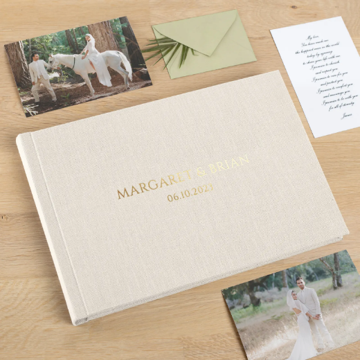 Picture of Linen Lay Flat Photo Album